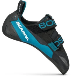 Scarpa Boostic Klimschoenen Heren, Zwart/blauw