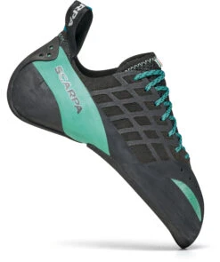 Scarpa Instinct Lace Schoenen Dames, Zwart/turquoise