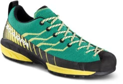 Scarpa Mescalito Knit Schoenen Dames, Petrol/geel