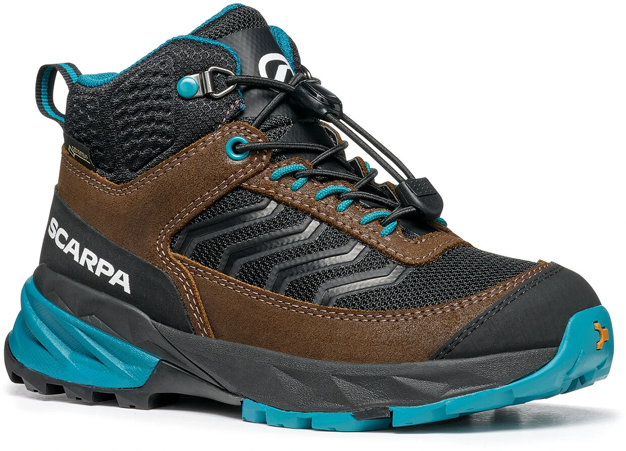 Scarpa Rush Mid S GTX Schoenen Kinderen, Bruin/zwart