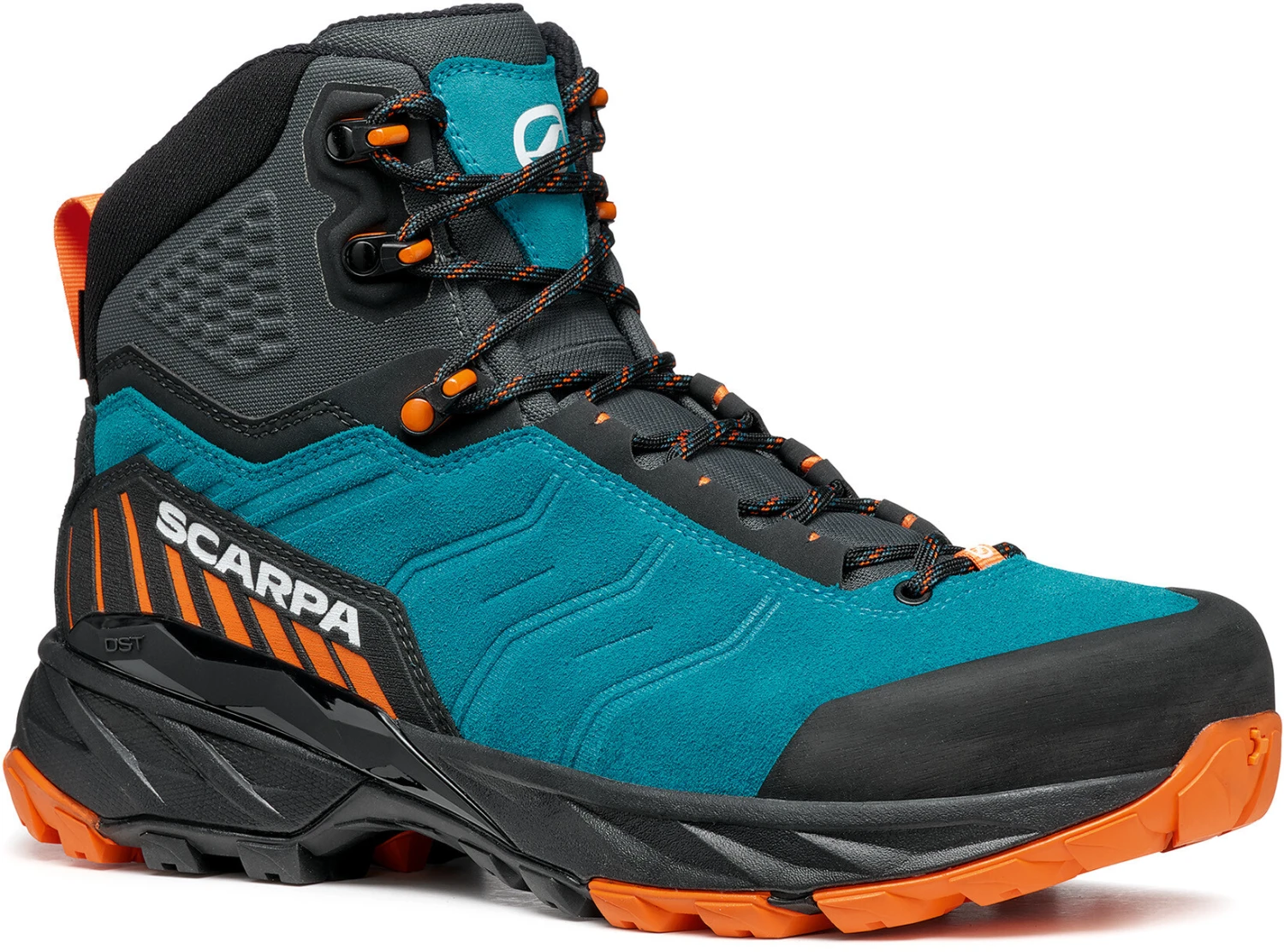 Scarpa Rush Trek GTX Schoenen Heren, Zwart/blauw